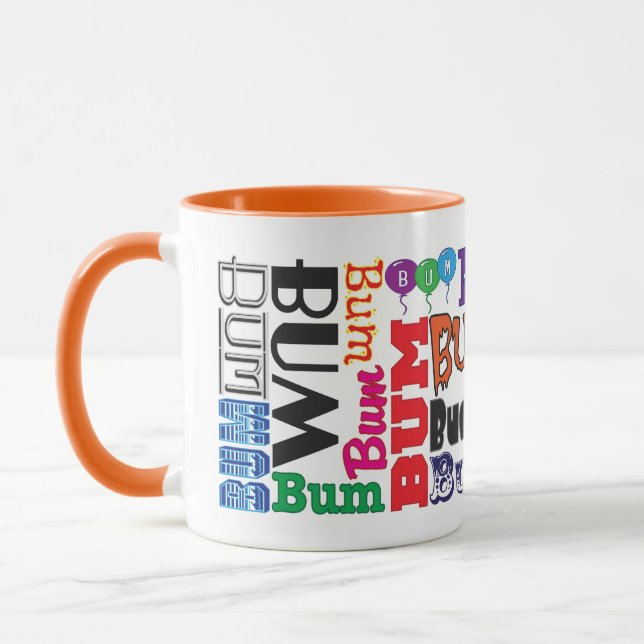 Bum Coffee Mug (Left)