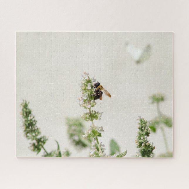 Bumble and Moth Jigsaw Puzzle (Horizontal)
