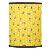 Bumble Bee and Honeycomb Pattern Lamp Shade (Left)