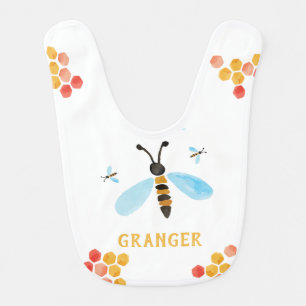 Bumble Bee Baby Bib