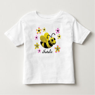 Bumble Bee Baby Girl Shower Toddler T-shirt