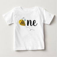 Bumble Bee Birthday Party 1st Bee Day Baby T-Shirt
