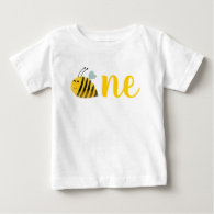 Bumble Bee Birthday Party 1st Bee Day Baby T-Shirt