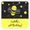 Bumble Bee Birthday Party Favor Stckers Labels