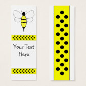 Bumble Bee Bookmark (Front & Back)