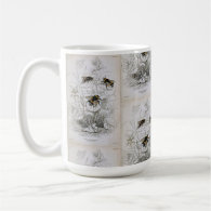 Bumble Bee Botanical Coffee Mug