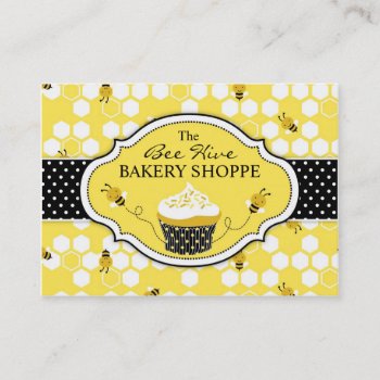 Bumble Bee Business Card by LetsCelebrateDesigns at Zazzle