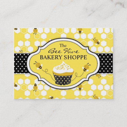 Customizable Bumble Bee Business Card