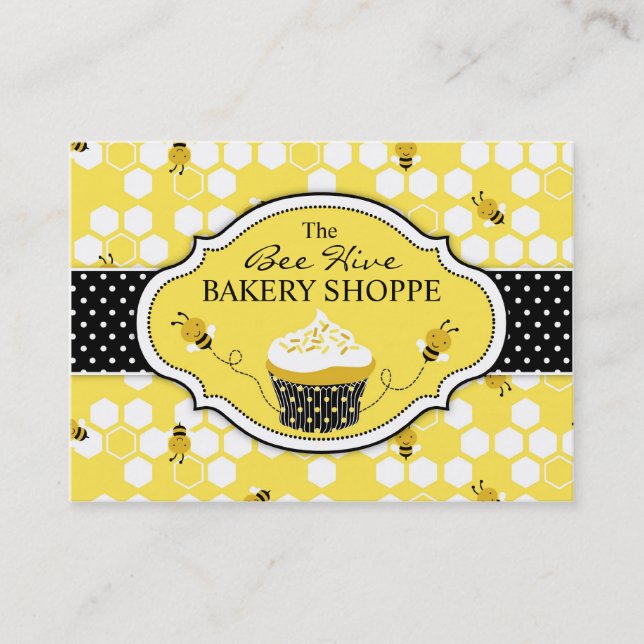 Bumble Bee Business Card (Front)