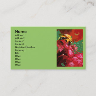Bumble Bee Business Card
