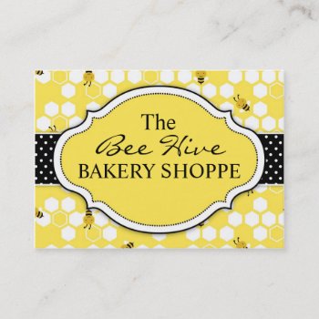 Bumble Bee Business Card 2 by LetsCelebrateDesigns at Zazzle