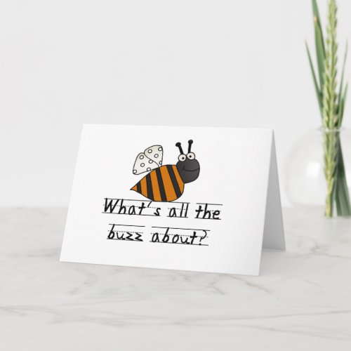 Bumble Bee Buzz Card