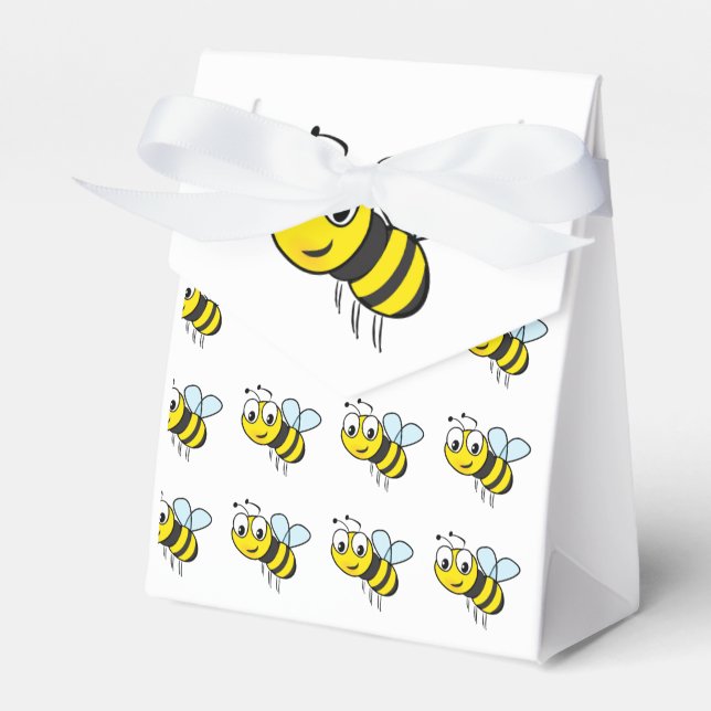 Bumble Bee, Buzz Favor Boxes (Front Side)