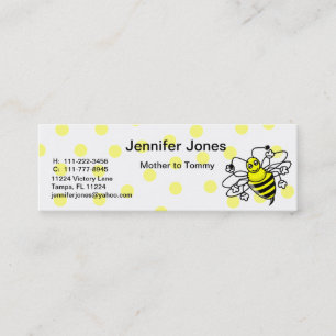 Bumble Bee Calling Card