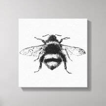 Bumble Bee Canvas Print