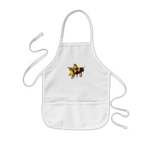 Bumble Bee carrying pollen Kids' Apron