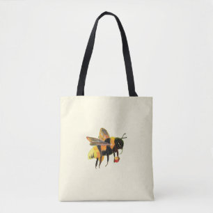 Bumble Bee carrying pollen Tote Bag