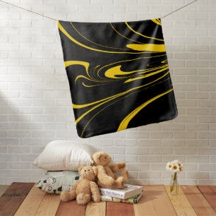 Bumble Bee Colors Baby Blanket
