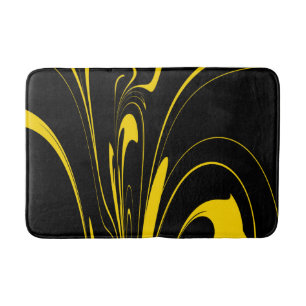 Bumble Bee Colors Bath Mat