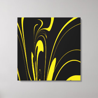 Bumble Bee Colors Canvas Print