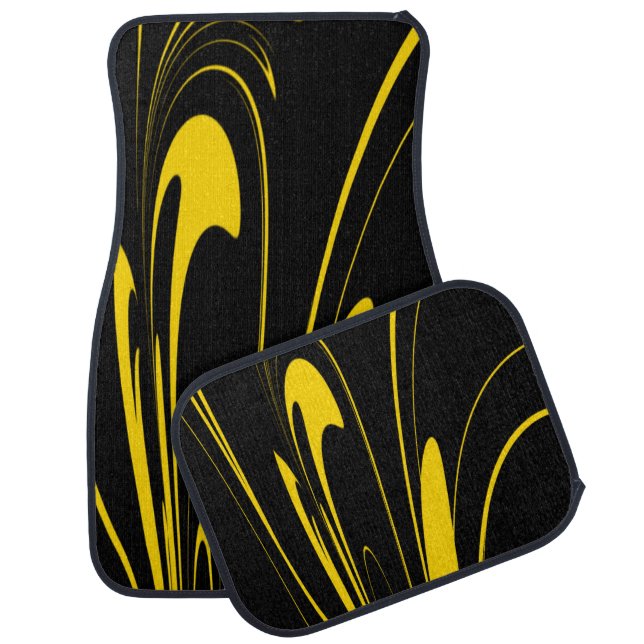 Bumble Bee Colors Car Mat (Set)