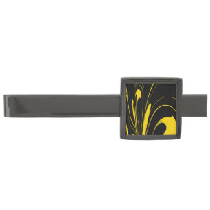 Bumble Bee Colors Gunmetal Finish Tie Bar