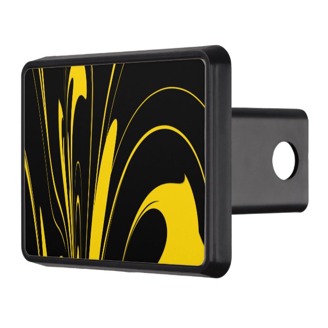 Bumble Bee Colors Hitch Cover (Left)