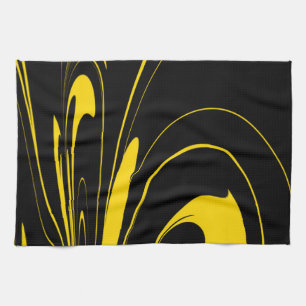 Bumble Bee Colors Kitchen Towel