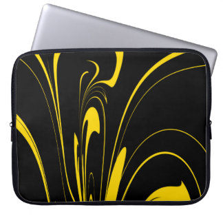 Bumble Bee Colors Laptop Sleeve
