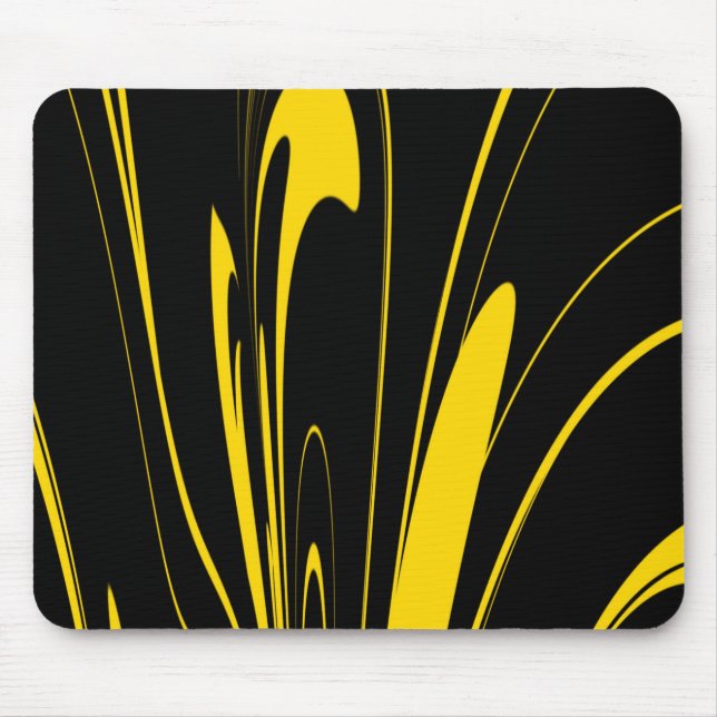 Bumble Bee Colors Mouse Pad (Front)