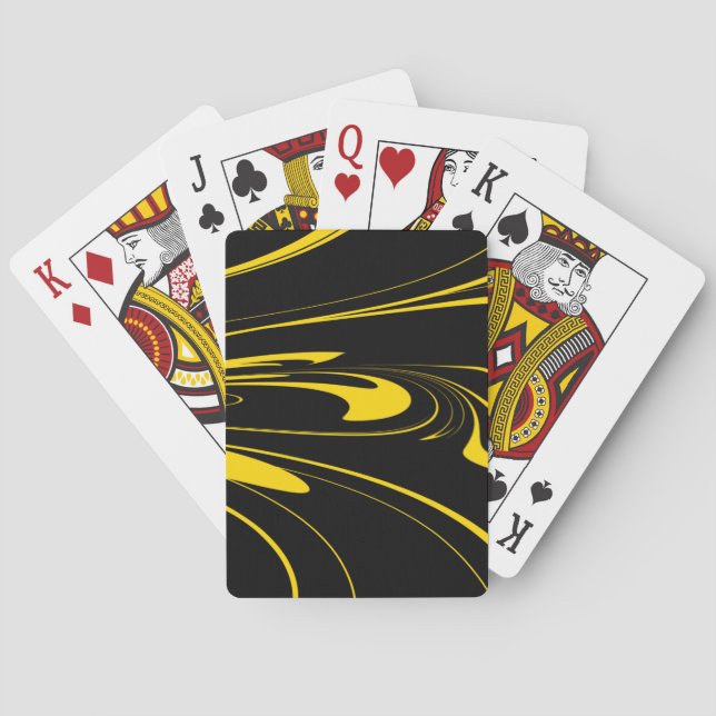 Bumble Bee Colors Poker Cards (Back)