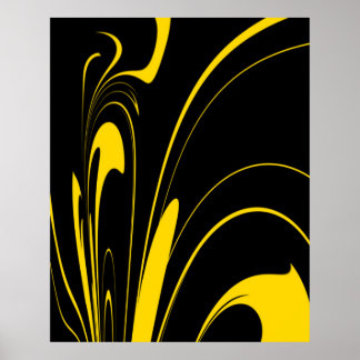 Bumble Bee Colors Poster