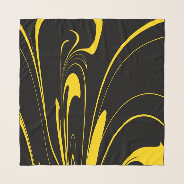 Bumble Bee Colors Scarf (Front)