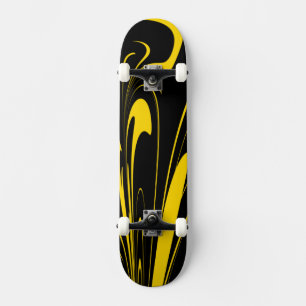 Bumble Bee Colors Skateboard Deck