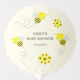 Bumble Bee Custom Baby Shower Balloon