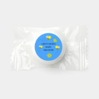 Bumble Bee Custom Baby Shower Blue Life Saver® Mints