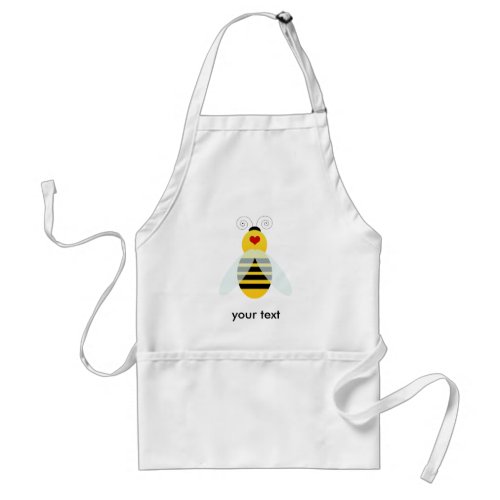 bumble bee cuties adult apron