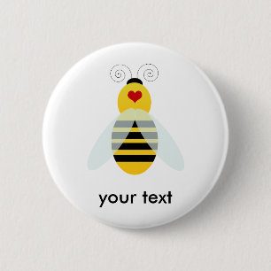 bumble bee cuties pinback button