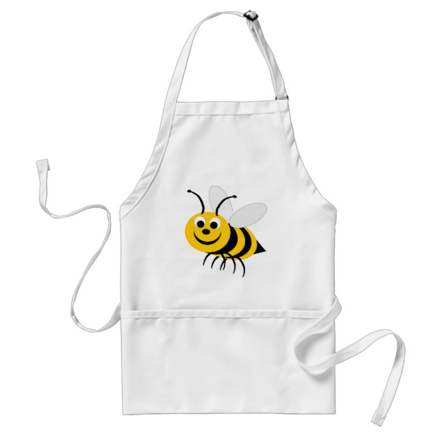 Bumble Bee Design Adult Apron (Front)