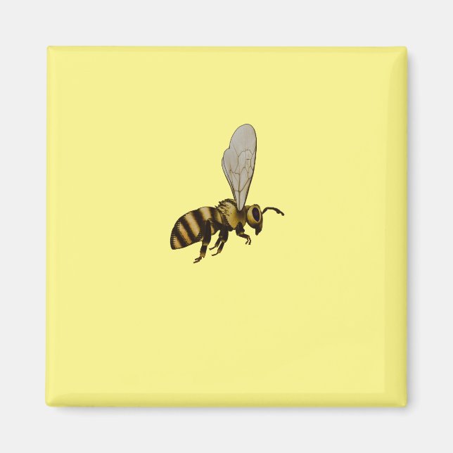 Bumble Bee Fridge Magnet (Front)