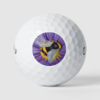 Bumble Bee Gift For Her Original Watercolor Golf Balls
