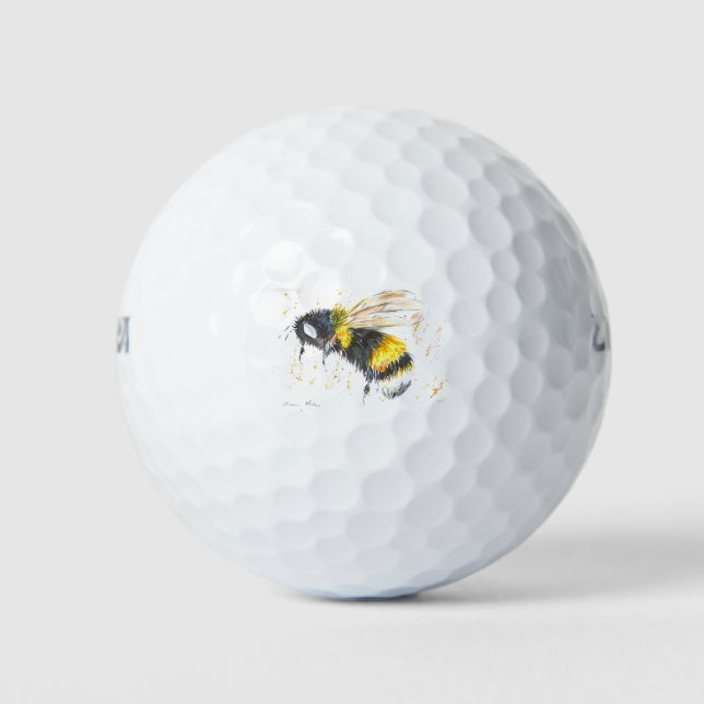 Bumble bee golf balls (Front)