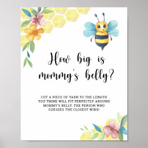 Bumble bee how big is mommy's belly game poster