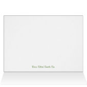 Bumble Bee in Pink Zinnia Thinking of You Card (Inside Horizontal (Top))