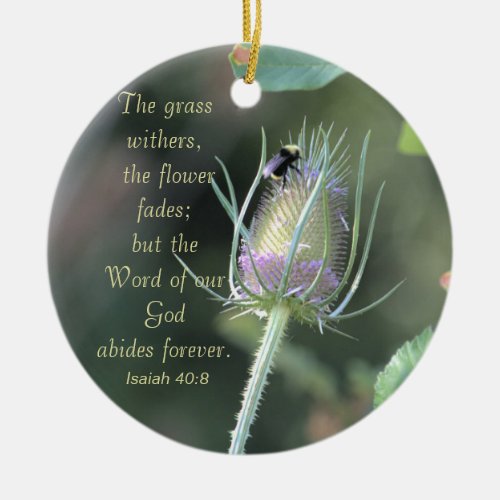 Bumble Bee _ Isaiah 408 Ornament