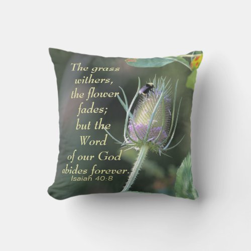 Bumble Bee _ Isaiah 408 Pillow