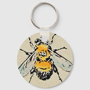 Bumble Bee Key Ring