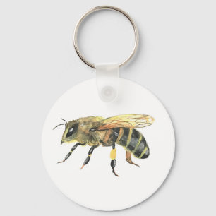 Bumble bee keychain