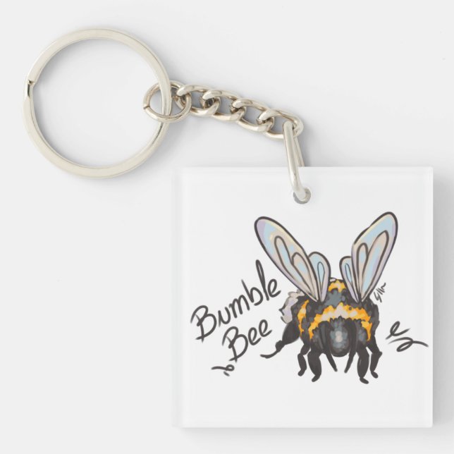 Bumble Bee Keychain (Front)