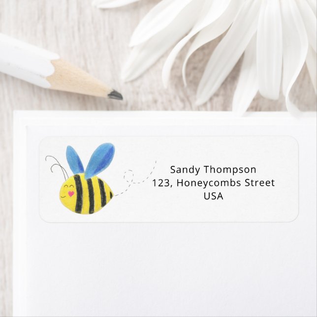 Bumble Bee Label (Insitu)